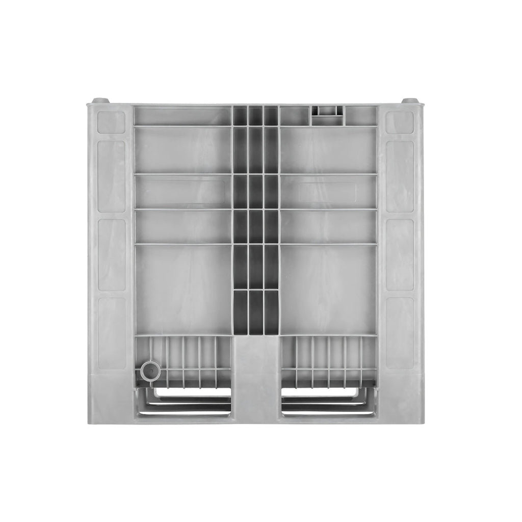 1000L Plastic Pallet Box – Heavy Duty, Food Grade, 3 Runners