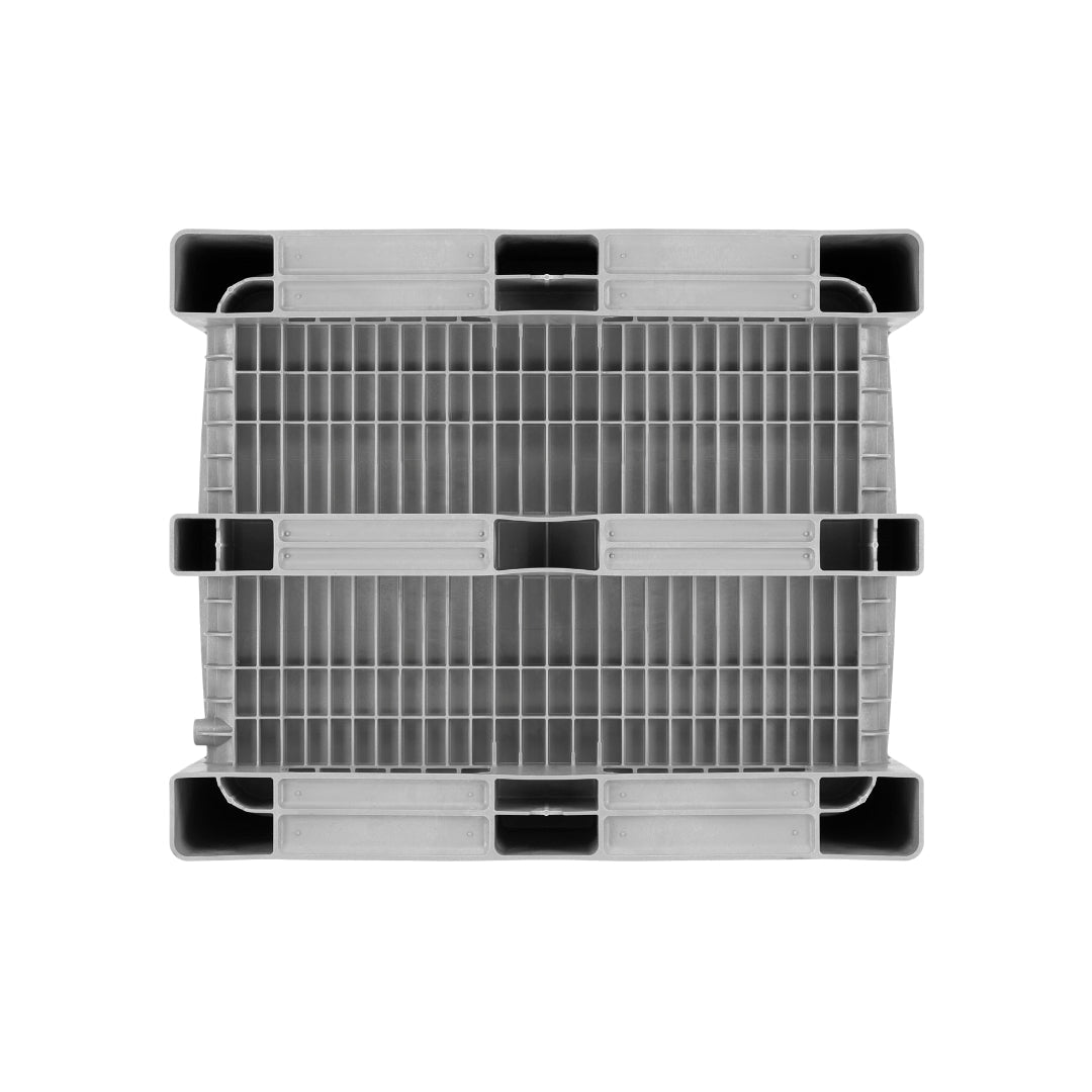 1000L Plastic Pallet Box – Heavy Duty, Food Grade, 3 Runners