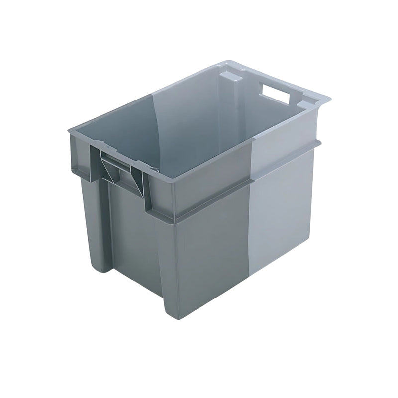 70L Euro Stack Nest Crate – Solid Plastic
