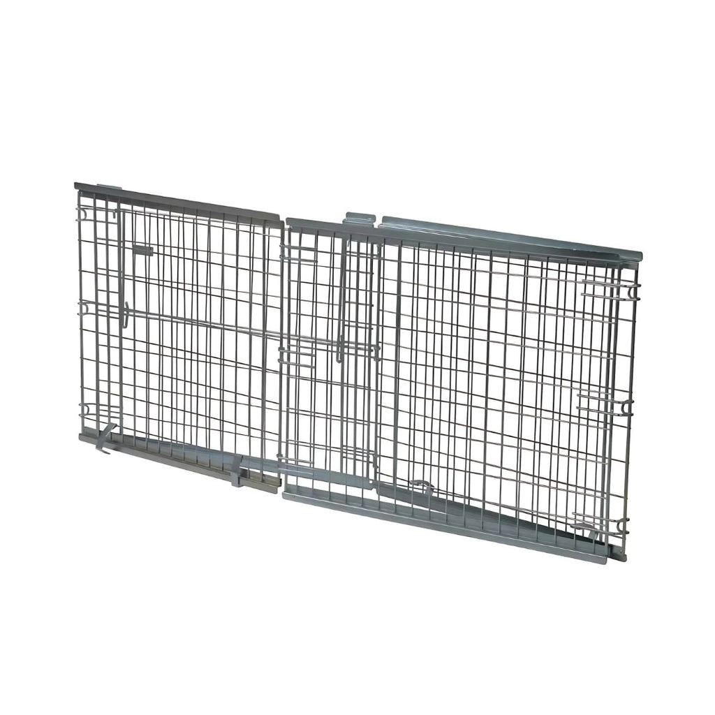 Collapsible Stackable Pallet Retention Cage