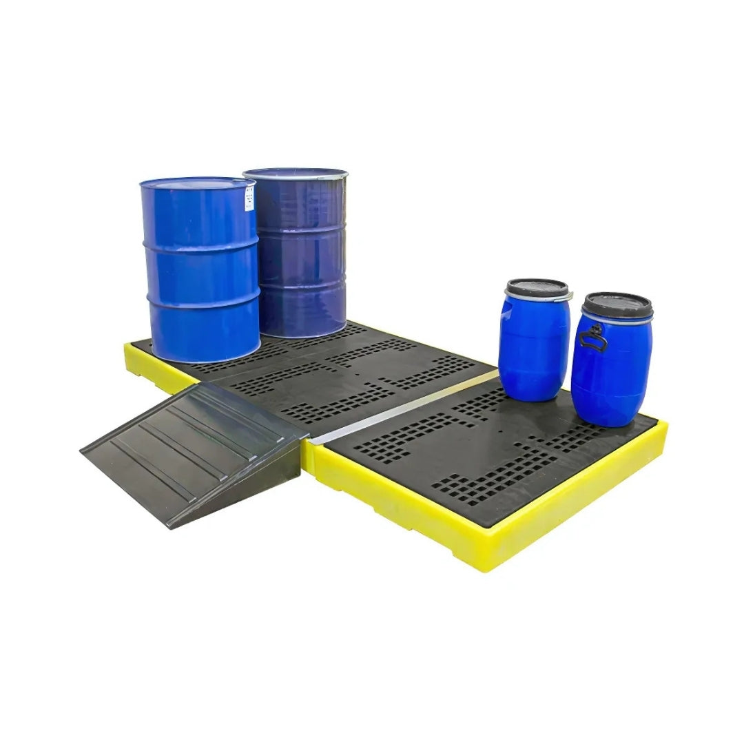 Drum Spill Pallets – 1, 2 or 3 Drum Options
