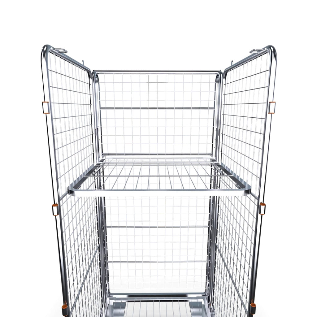 Nestable Cage Trolley on Wheels
