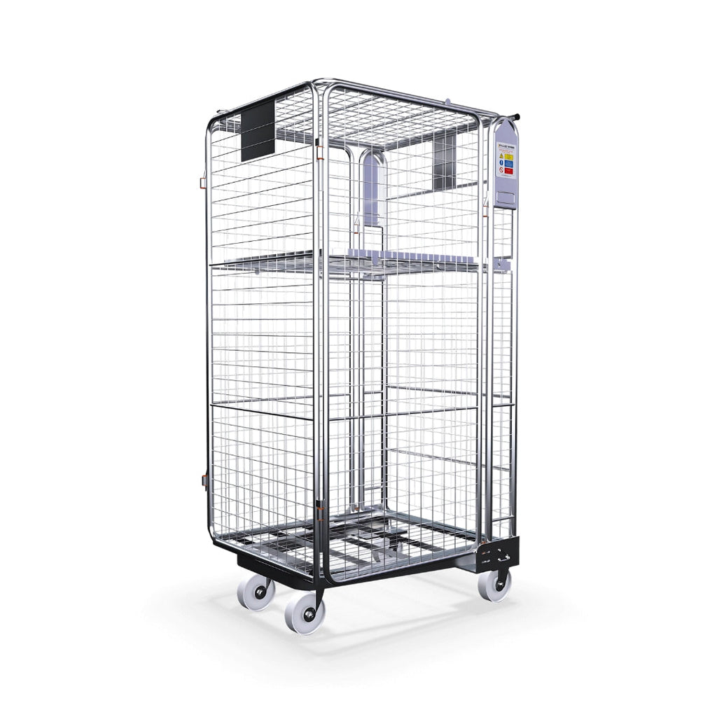 Nestable Cage Trolley on Wheels