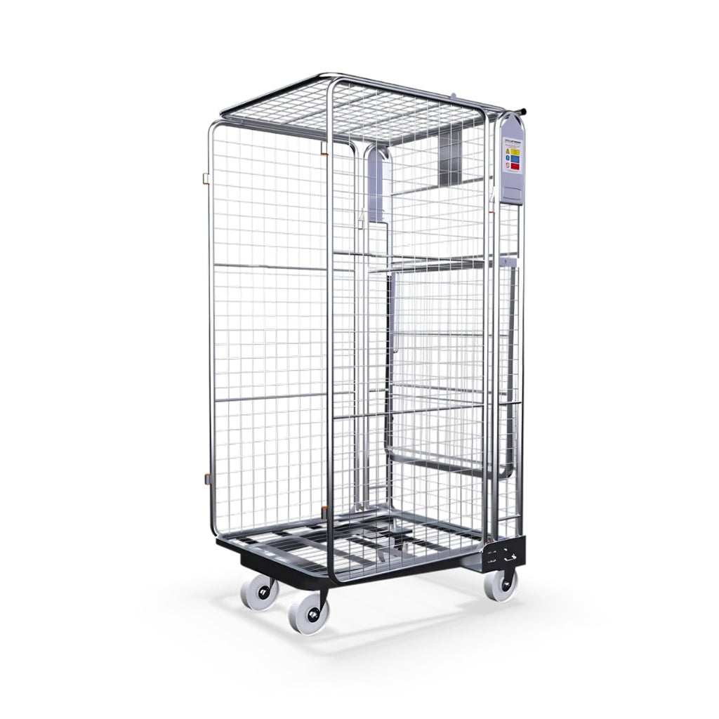 Nestable Cage Trolley on Wheels