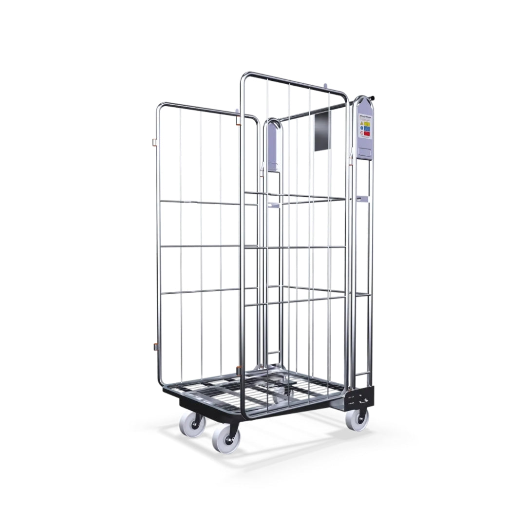 Nestable Cage Trolley on Wheels