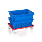 Plastic Stack & Nest Container – 30L Ventilated