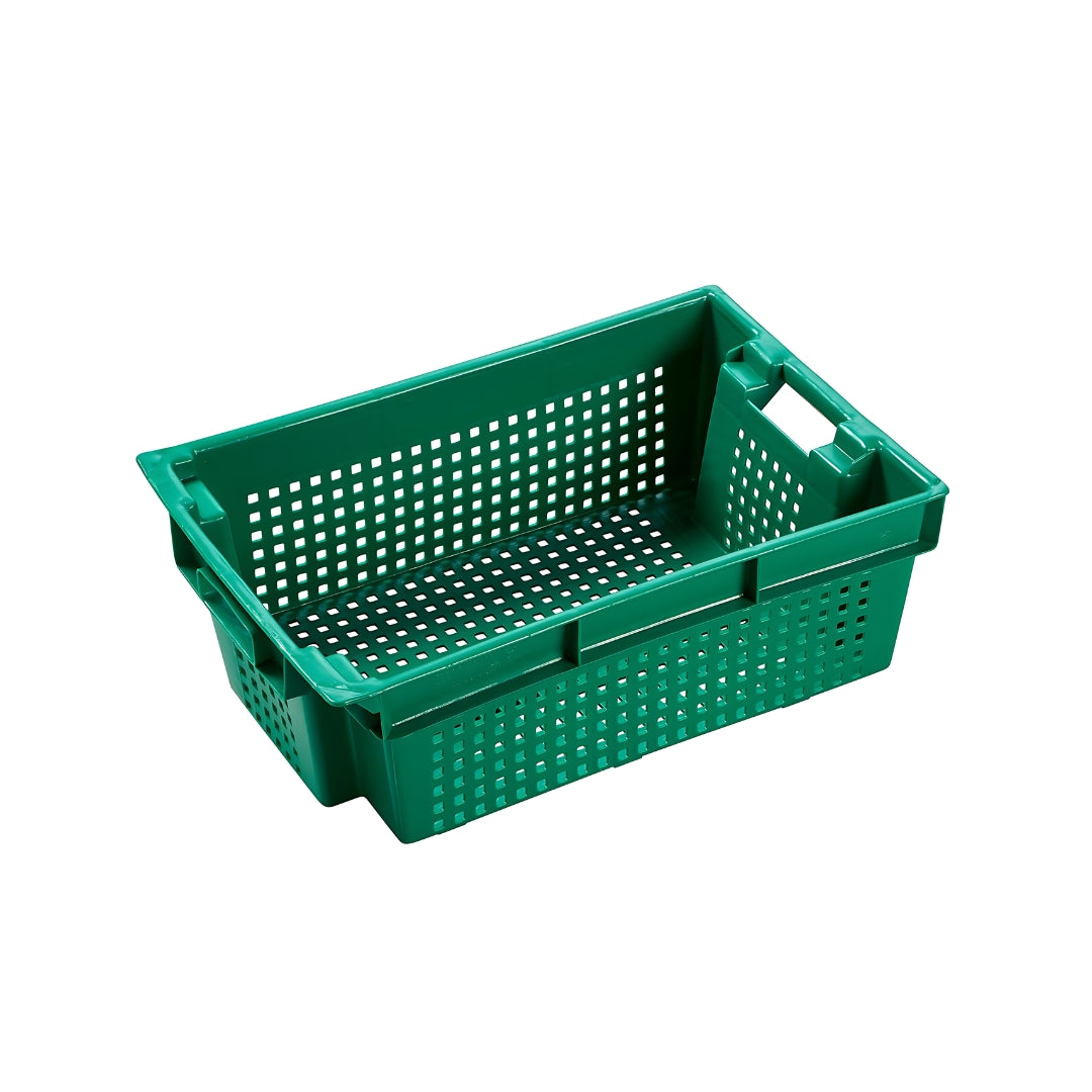 Plastic Stack & Nest Container – 30L Ventilated
