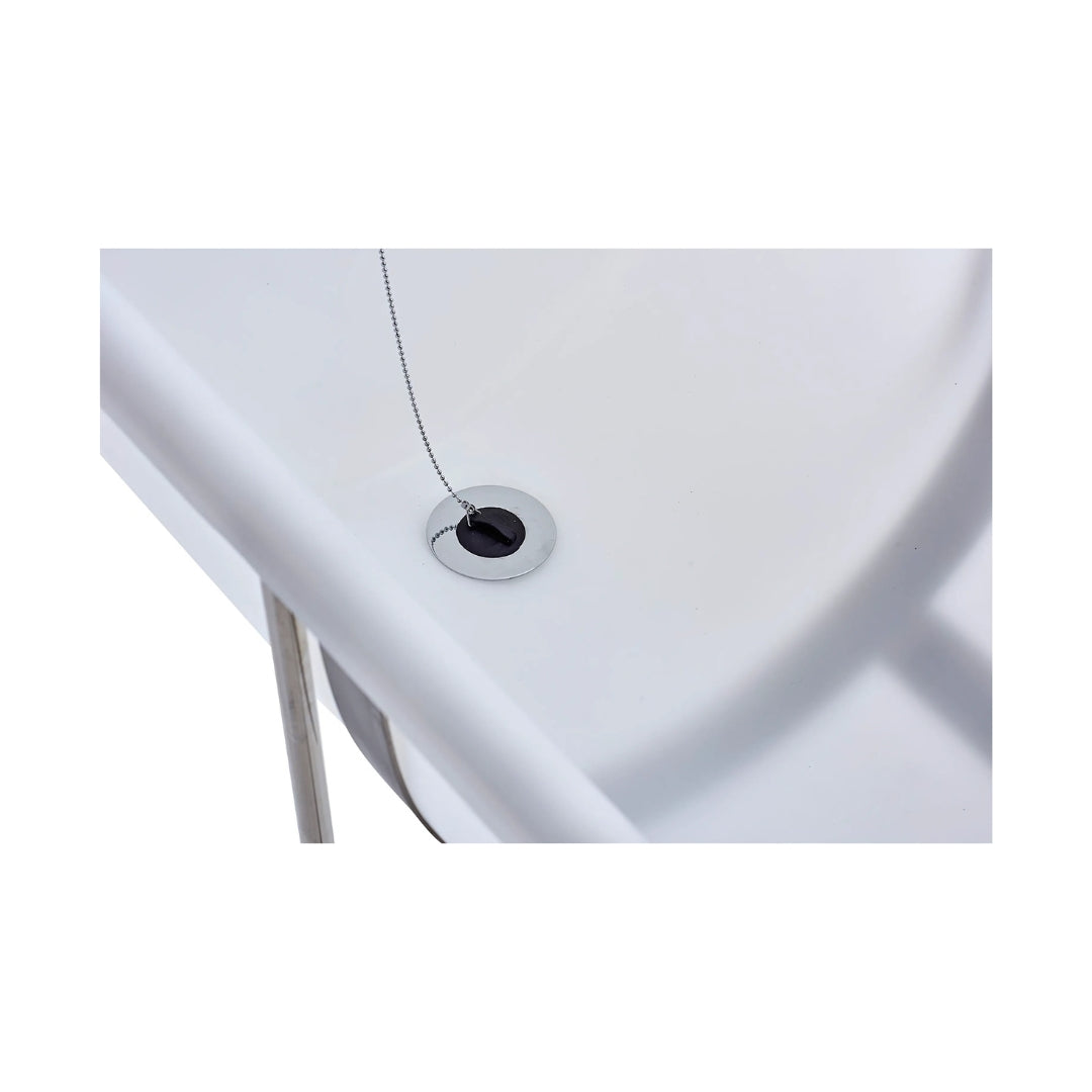 Plastic Trough with Stainless Steel Frame – 180 Litre