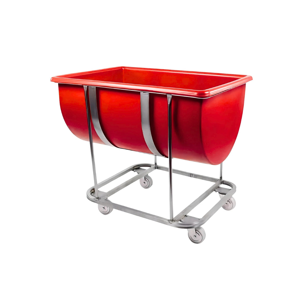 Plastic Trough with Stainless Steel Frame – 180 Litre
